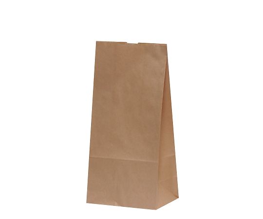 アズワン ハイバッグ H8 未晒 無地 156×95×320mm 1箱(100枚×10包入) XZT00385 1箱（ご注文単位1箱）【直送品】