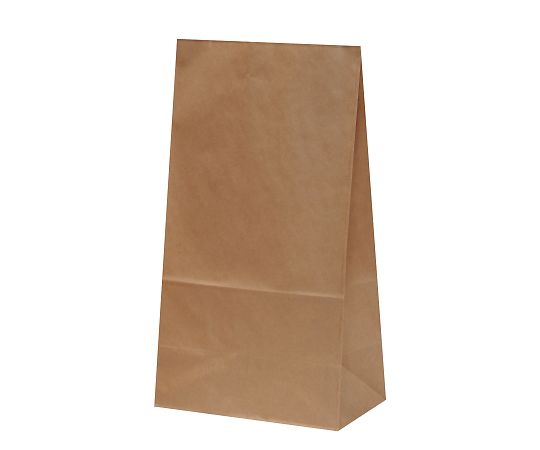 アズワン ハイバッグ H14 未晒 無地 195×120×355mm 1箱(100枚×10包入) XZT00388 1箱（ご注文単位1箱）【直送品】