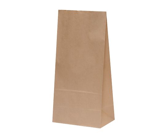 アズワン ハイバッグ H16 未晒 無地 195×120×355mm 1箱(100枚×5包入) XZT00389 1箱（ご注文単位1箱）【直送品】