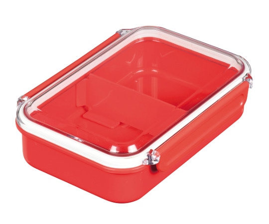 パール金属 レノン ランチボックス 650mL レッド D-2320 1個(ご注文単位1個)【直送品】