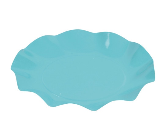 パール金属 アラモード WAVEペーパープレート 20cm 5枚入 ブルー D-260 1袋(ご注文単位1袋)【直送品】