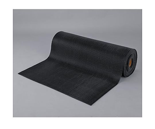 アズワン 1.2x 6m セーフティーマット(ブラック) EA997RC-122 1巻(ご注文単位1巻)【直送品】