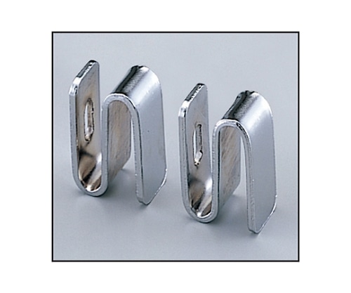 ストア・エキスプレス ワイヤーラック スチール棚・カゴ棚用連結金具 1セット(2個入) 61-64-5-1 1セット（ご注文単位1セット）【直送品】