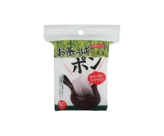 コットン・ラボ お茶っぱポン 60枚  1袋（ご注文単位1袋）【直送品】
