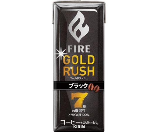 キリンビバレッジ ファイア ブラック 紙パック 200mL 24本 79550 1ケース※軽（ご注文単位1ケース）【直送品】