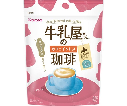 アサヒグループ食品 牛乳屋さんのカフェインレス珈琲 280g 19508 1袋※軽（ご注文単位1袋）【直送品】