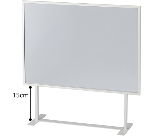 アズワン スチール製ポップスタンド B3(両面仕様) ホワイト 61-820-5-2 1台（ご注文単位1台）【直送品】