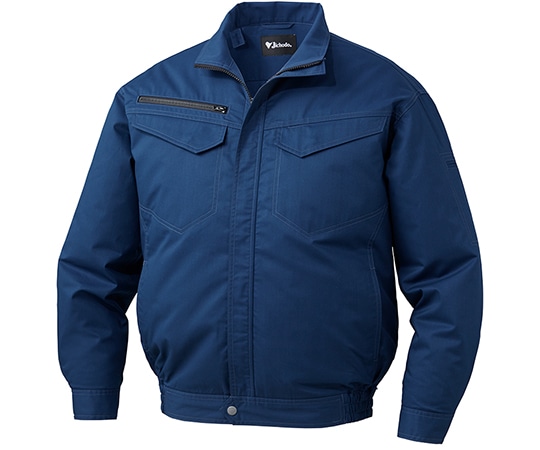 自重堂 空調服長袖ブルゾン ネービー LL 87080 1枚(ご注文単位1枚)【直送品】