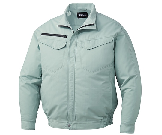 自重堂 空調服長袖ブルゾン アースグリーン 5L 87080 1枚(ご注文単位1枚)【直送品】