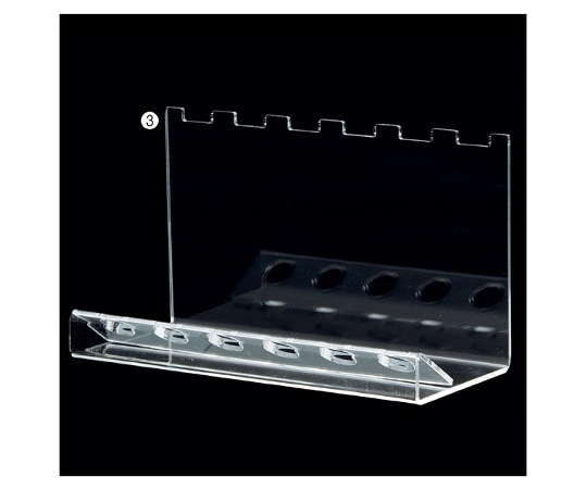 アズワン L型ペン立て 6本用 1個 61-545-43-3 1個（ご注文単位1個）【直送品】