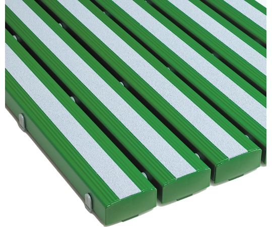 テラモト 抗菌すべり止め安全スノコ(お客様組立品) 緑600×1200 MR-098-343-1 1枚(ご注文単位1枚)【直送品】