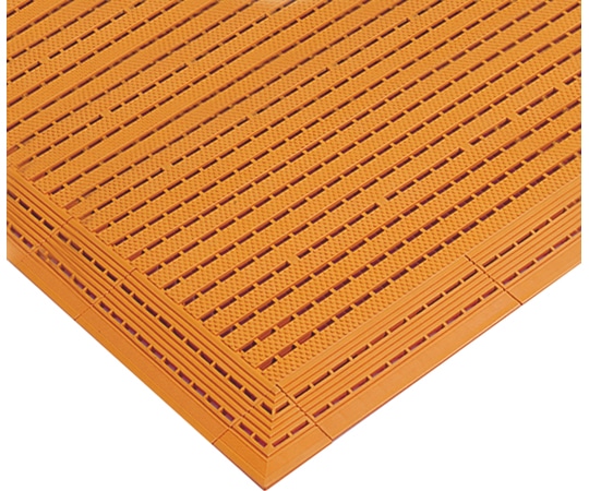 テラモト エコジョイントスノコ オレンジ600×600 MR-091-070-5 1枚(ご注文単位1枚)【直送品】