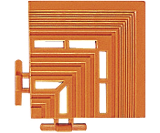 テラモト エコジョイントスノコ 角ふち オレンジ100×100 MR-091-092-5 1枚(ご注文単位1枚)【直送品】