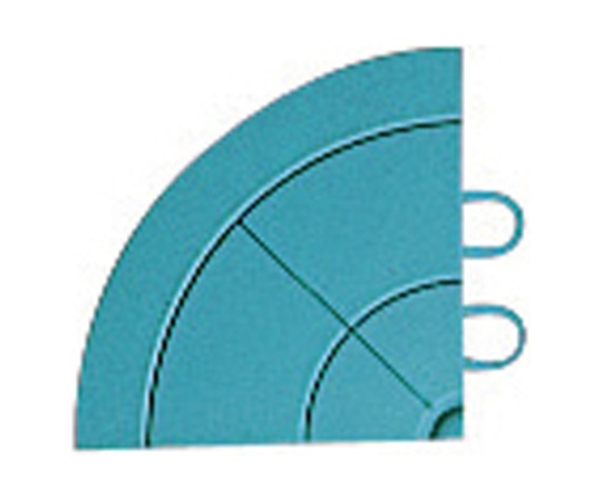 テラモト 抗菌フミンゴ(屋内用)専用ふち角ふち グリーン MR-085-290-1 1枚(ご注文単位1枚)【直送品】