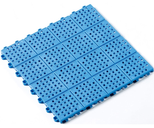 テラモト タッチマットⅡ 青300×300 MR-064-176-3 1枚(ご注文単位1枚)【直送品】