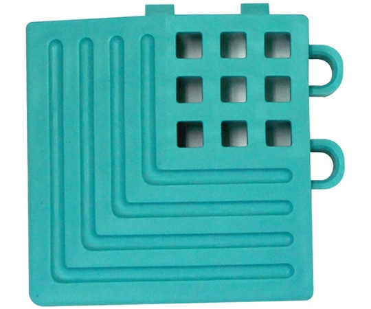 テラモト タッチマットⅡ専用ふち 緑角ふち MR-064-690-1 1枚(ご注文単位1枚)【直送品】