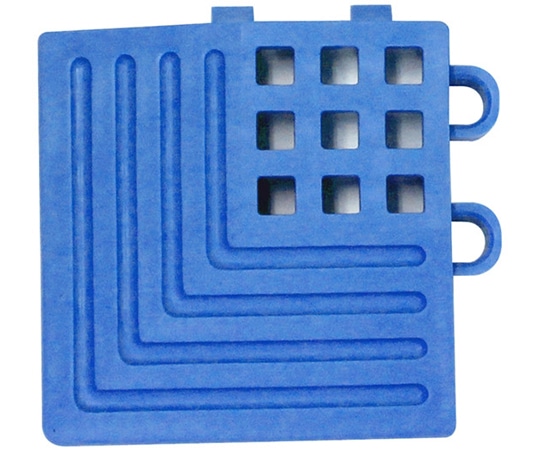 テラモト タッチマットⅡ専用ふち 青角ふち MR-064-690-3 1枚(ご注文単位1枚)【直送品】