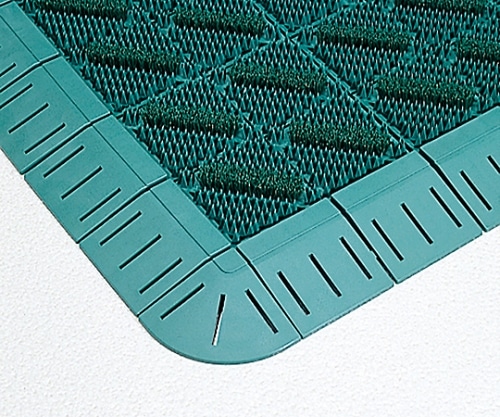 テラモト カラーブラッシュ ふち付 600×900 緑 MR-096-240-1 1枚(ご注文単位1枚)【直送品】