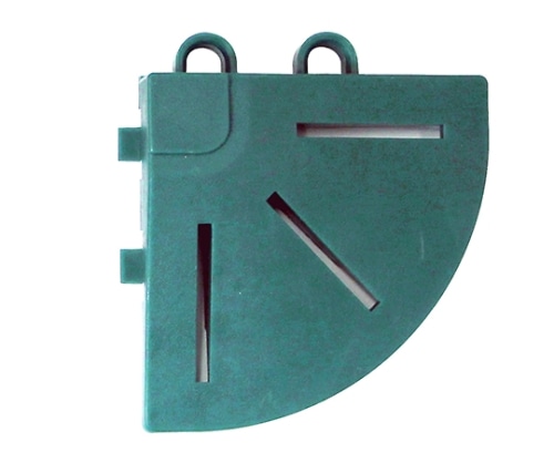 テラモト カラーブラッシュ 専用角ふち 75×75 緑 MR-096-890-1 1枚(ご注文単位1枚)【直送品】