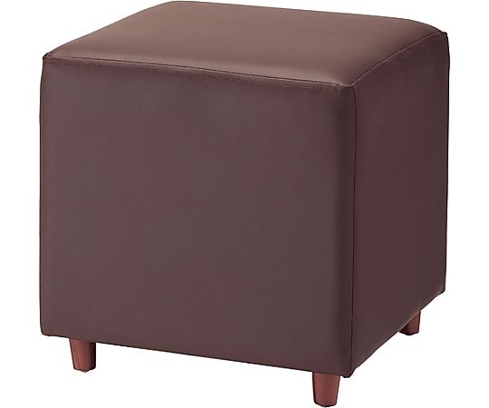 ハピラ ブロックソファ スクエア ブラウン HPF0406-005BR 1台(ご注文単位1台)【直送品】