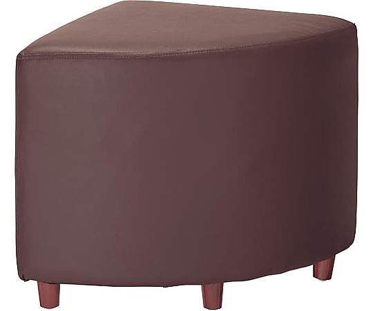 ハピラ ブロックソファ ラウンド ブラウン HPF0406-006BR 1台(ご注文単位1台)【直送品】