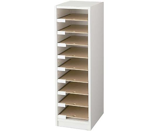 バリュテック・インターナショナル A4用オープン型フロアケース 9段 OAW-12 1台（ご注文単位1台）【直送品】