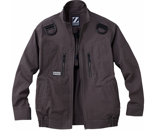 自重堂 空調服長袖ブルゾン スチールグレー EL 74110 1枚(ご注文単位1枚)【直送品】