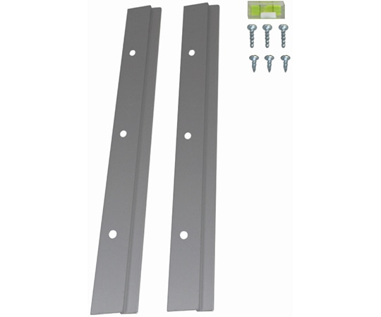 福井金属工芸 水平器付ハンガーレール 250mm 1884 1個（ご注文単位1個）【直送品】