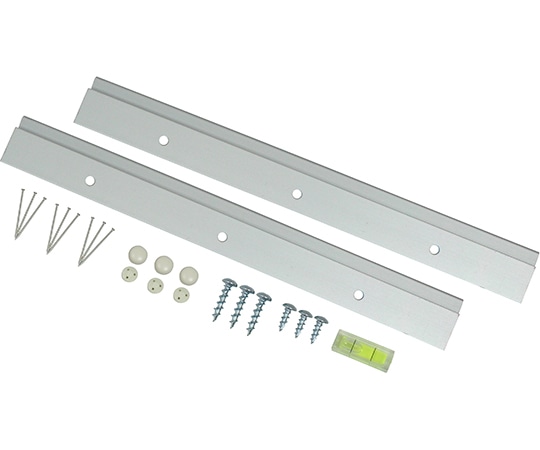 福井金属工芸 水平器付ハンガーレール 250mm 1886 1個（ご注文単位1個）【直送品】