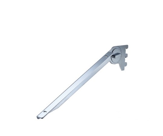 ストア・エキスプレス 傾斜木棚用ブラケット ダボ後付けタイプ D35cm用 右 61-751-60-8 1本（ご注文単位1本）【直送品】