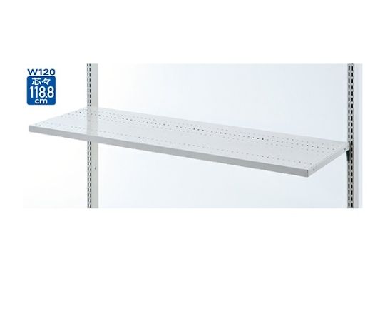 ストア・エキスプレス スチール棚セット W120cmタイプ D40cm 61-35-2-4 1セット（ご注文単位1セット）【直送品】