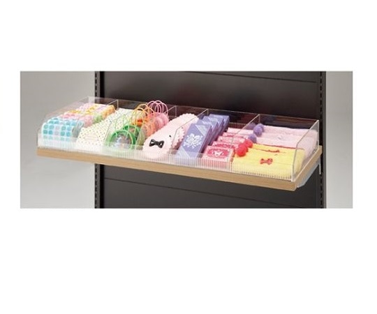 ストア・エキスプレス ビニングボックス W90cm 単品 浅型D35cm 61-34-12-2 1個（ご注文単位1個）【直送品】