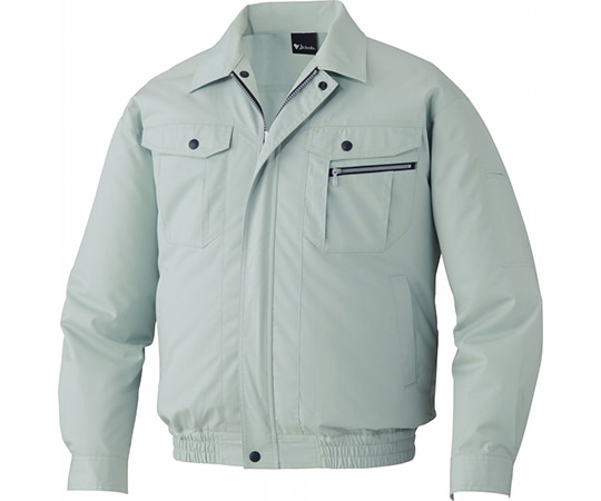 自重堂 空調服長袖ブルゾン アースグリーン 5L 87040 1枚(ご注文単位1枚)【直送品】