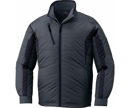 自重堂 空調服長袖ジャケット チャコールグレー L 87060 1枚(ご注文単位1枚)【直送品】