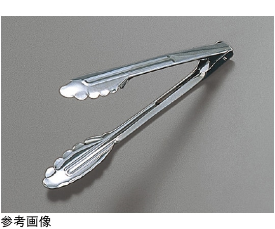 ホワイトサム ENDO18-0万能トング 中  1本(ご注文単位1本)【直送品】