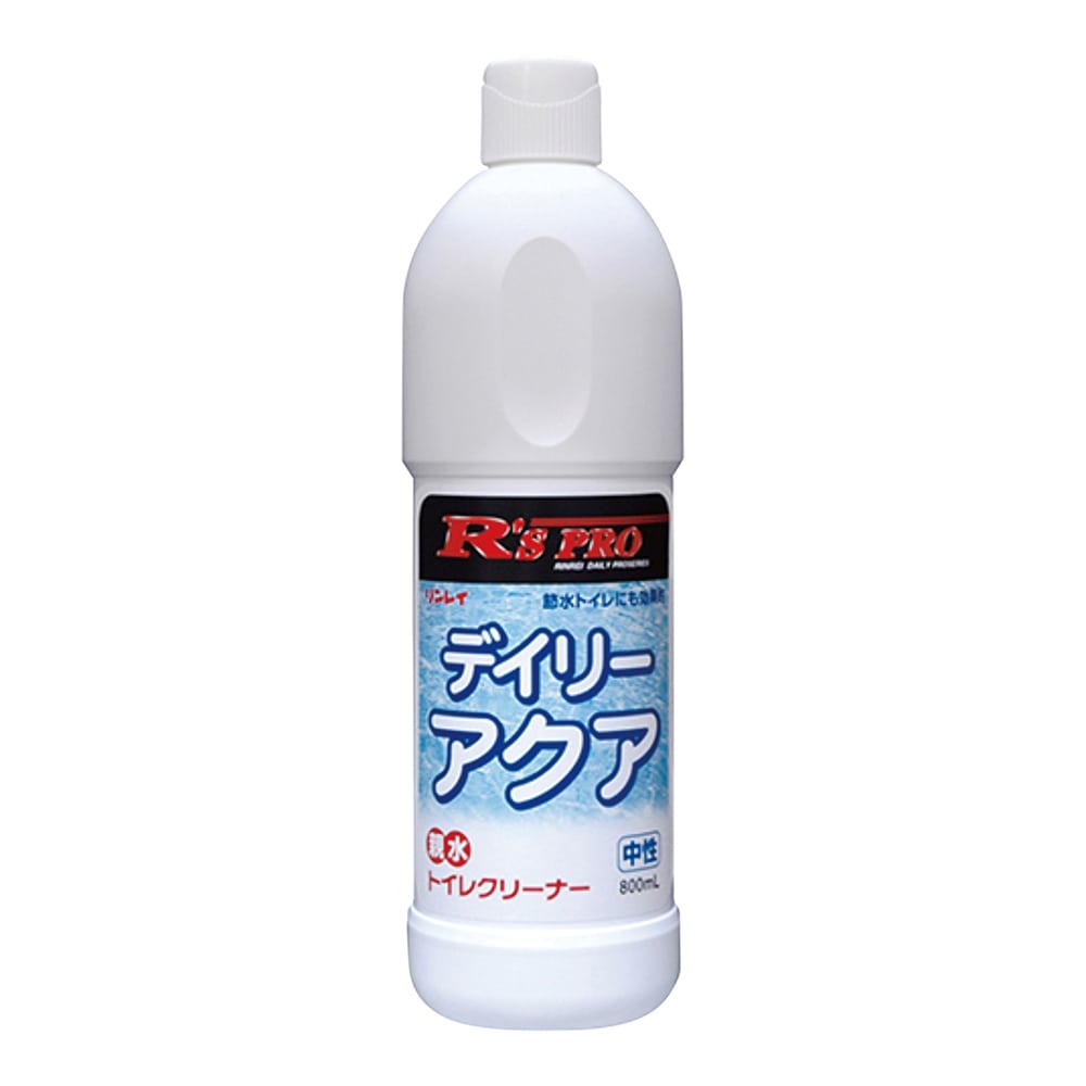 リンレイ デイリーアクア(トイレクリーナー)中性 800mL 784533 1本(ご注文単位1本)【直送品】