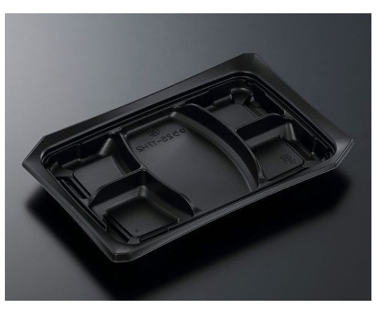 中央化学 惣菜容器 CTゆう 25-17H2 BK 身 600枚 607564 1ケース(ご注文単位1ケース)【直送品】