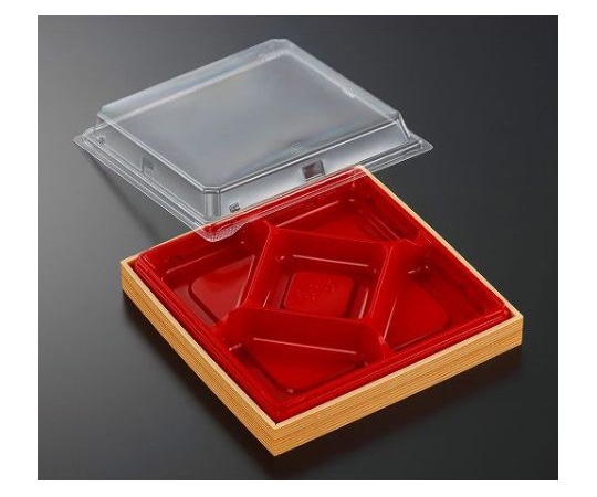 中央化学 折箱 CWA20-20F 赤-赤杉(ボ)180枚 975581 1ケース(ご注文単位1ケース)【直送品】