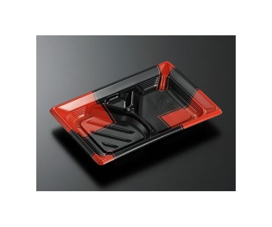 中央化学 弁当容器 CTみちる K23-16L 角R-BK身 900枚 160531 1ケース(ご注文単位1ケース)【直送品】