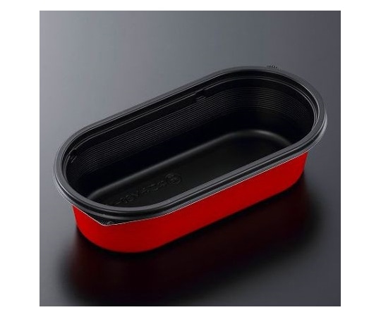 中央化学 弁当容器 CTなごみ M20-10 BK-R 身 50枚入 616227 1袋(ご注文単位1袋)【直送品】