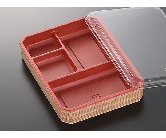 中央化学 折箱 CWH-2.5A 赤-たもん杉(ボ)20枚入 369199 1袋(ご注文単位1袋)【直送品】