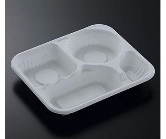 中央化学 カレー容器 SDカレー K26-22 白 本体 50枚入 289405 1袋(ご注文単位1袋)【直送品】