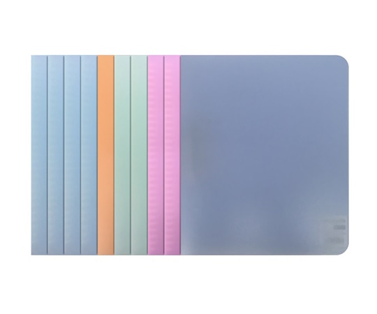 ニューヨー バインダー B5 26穴 パステル 5色 10冊入 A1034 1セット(ご注文単位1セット)【直送品】