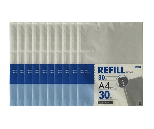 ニューヨー 30穴リフィル A4 10袋 30枚入 A1078 1セット(ご注文単位1セット)【直送品】