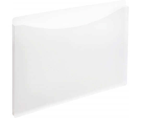 ライオン事務器 ホルダーファイル〈ビジカル〉 ホワイト PH-12B (W) 1冊(ご注文単位1冊)【直送品】