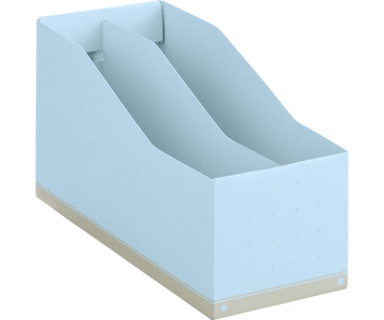 ライオン事務器 ボックスファイル ライトブルー BF-877 1冊(ご注文単位1冊)【直送品】