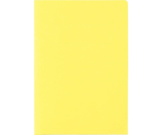 ライオン事務器 カラーPホルダー カラーポケットホルダー(紙製) PH-52C(Y) 1冊(ご注文単位1冊)【直送品】