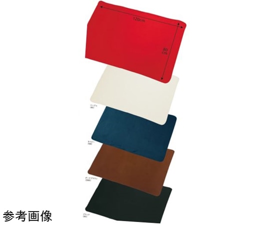 アズワン フリース大判ひざ掛け ダークブラウン 1箱(60枚入) KY80120 1箱(ご注文単位1箱)【直送品】