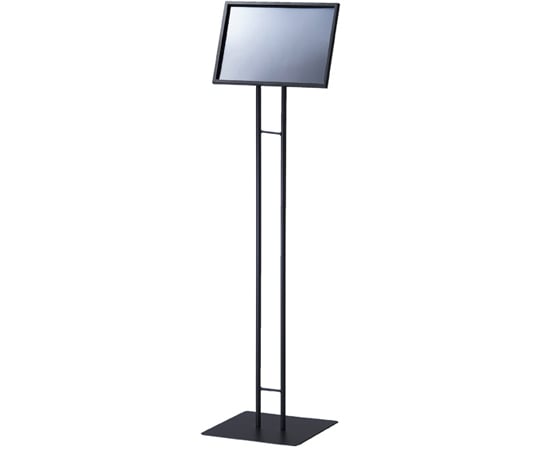 ストア・エキスプレス 片面A4サインスタンド ブラック 61-760-50-1 1台（ご注文単位1台）【直送品】