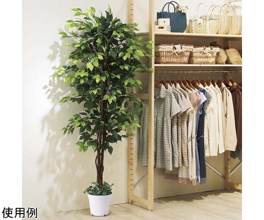 ストア・エキスプレス 立ち木(人工樹木) ベンジャミングリーン H180cm 61-752-67-1 1台（ご注文単位1台）【直送品】